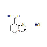 2-Methyl-5,6,7,8-tetrahydroimidazo[1,2-a]pyridine-8-carboxylic Acid Hydrochloride