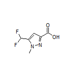 5-(Difluoromethyl)-1-methyl-1H-pyrazole-3-carboxylic Acid