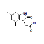 2-(4,6-Dimethyl-2-oxoindolin-3-yl)acetic Acid