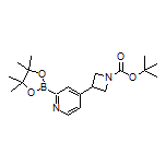 4-(1-Boc-3-azetidinyl)pyridine-2-boronic Acid Pinacol Ester