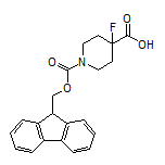 1-Fmoc-4-fluoropiperidine-4-carboxylic Acid