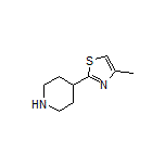 4-Methyl-2-(piperidin-4-yl)thiazole
