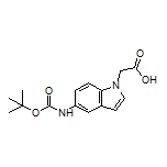 2-[5-(Boc-amino)-1H-indol-1-yl]acetic Acid
