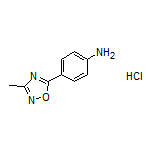 4-(3-Methyl-1,2,4-oxadiazol-5-yl)aniline Hydrochloride