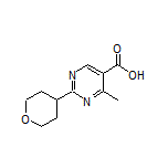 4-Methyl-2-(tetrahydro-2H-pyran-4-yl)pyrimidine-5-carboxylic Acid