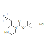 1-Boc-2-(2,2,2-trifluoroethyl)piperazine Hydrochloride