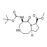 Methyl (5R,8R,10aS)-5-(Boc-amino)-6-oxodecahydropyrrolo[1,2-a][1,5]diazocine-8-carboxylate