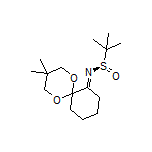 (R,E)-N-(3,3-Dimethyl-1,5-dioxaspiro[5.5]undecan-7-ylidene)-2-methylpropane-2-sulfinamide