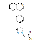 2-[4-[4-(Isoquinolin-4-yl)phenyl]-1H-pyrazol-1-yl]acetic Acid