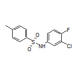 N-(3-Chloro-4-fluorophenyl)-4-methylbenzenesulfonamide