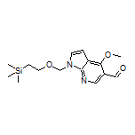 4-Methoxy-1-[[2-(Trimethylsilyl)ethoxy]methyl]-1H-pyrrolo[2,3-b]pyridine-5-carbaldehyde