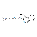 4-Methoxy-1-[[2-(trimethylsilyl)ethoxy]methyl]-5-vinyl-1H-pyrrolo[2,3-b]pyridine