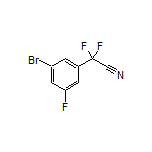 2-(3-Bromo-5-fluorophenyl)-2,2-difluoroacetonitrile