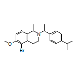 5-Bromo-2-[1-(4-isopropylphenyl)ethyl]-6-methoxy-1-methyl-1,2,3,4-tetrahydroisoquinoline