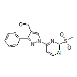 1-[2-(Methylsulfonyl)pyrimidin-4-yl]-3-phenyl-1H-pyrazole-4-carbaldehyde