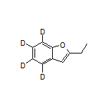2-Ethylbenzofuran-4,5,6,7-d4