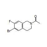 1-[6-Bromo-7-fluoro-3,4-dihydroisoquinolin-2(1H)-yl]ethan-1-one