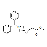 Methyl 2-(5-Benzhydryl-5-azaspiro[2.3]hexan-1-yl)acetate