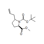 Methyl (2R)-5-Allyl-1-Boc-pyrrolidine-2-carboxylate