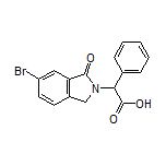 2-(6-Bromo-1-oxoisoindolin-2-yl)-2-phenylacetic Acid