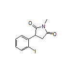 3-(2-Iodophenyl)-1-methylpyrrolidine-2,5-dione