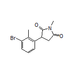 3-(3-Bromo-2-methylphenyl)-1-methylpyrrolidine-2,5-dione