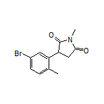3-(5-Bromo-2-methylphenyl)-1-methylpyrrolidine-2,5-dione