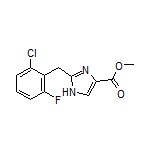 Methyl 2-(2-Chloro-6-fluorobenzyl)-1H-imidazole-4-carboxylate