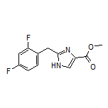 Methyl 2-(2,4-Difluorobenzyl)-1H-imidazole-4-carboxylate