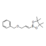 (E)-3-(Benzyloxy)-1-propene-1-boronic Acid Pinacol Ester