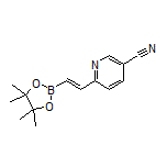 (E)-2-(5-Cyano-2-pyridyl)vinylboronic Acid Pinacol Ester