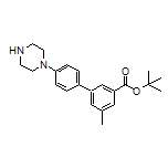 tert-Butyl 5-Methyl-4’-(piperazin-1-yl)-[1,1’-biphenyl]-3-carboxylate