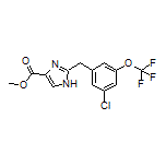 Methyl 2-[3-Chloro-5-(trifluoromethoxy)benzyl]-1H-imidazole-4-carboxylate