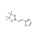 (E)-2-(2-Thiazolyl)vinylboronic Acid Pinacol Ester