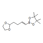 (E)-4-(1,3-Dioxolan-2-yl)-1-butene-1-boronic Acid Pinacol Ester