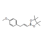 (E)-3-(4-Methoxyphenyl)-1-propene-1-boronic Acid Pinacol Ester