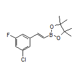 (E)-3-Chloro-5-fluorostyrylboronic Acid Pinacol Ester