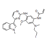 N-[2-[(2-Iodoethyl)(methyl)amino]-4-methoxy-5-[[4-(1-methyl-1H-indol-3-yl)pyrimidin-2-yl]amino]phenyl]acrylamide