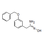 2-[3-(Benzyloxy)phenyl]-N’-hydroxyacetimidamide