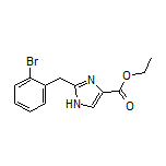 Ethyl 2-(2-Bromobenzyl)-1H-imidazole-4-carboxylate