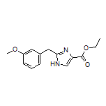 Ethyl 2-(3-Methoxybenzyl)-1H-imidazole-4-carboxylate