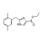 Ethyl 2-(2,5-Dimethylbenzyl)-1H-imidazole-4-carboxylate