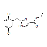 Ethyl 2-(2,5-Dichlorobenzyl)-1H-imidazole-4-carboxylate