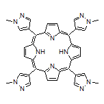 5,10,15,20-Tetrakis(1-methyl-4-pyrazolyl)porphyrin