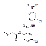 4-Chloro-2-[(2-chloro-4-nitrophenyl)carbamoyl]phenyl 2-Methoxyacetate