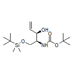 (3R,4S)-4-(Boc-amino)-5-[(tert-butyldimethylsilyl)oxy]pent-1-en-3-ol