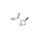 (2S,3S)-3-Methyloxetane-2-carboxylic Acid