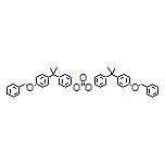 Bis[4-[2-[4-(benzyloxy)phenyl]propan-2-yl]phenyl] Carbonate