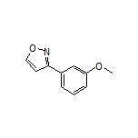 3-(3-Methoxyphenyl)isoxazole