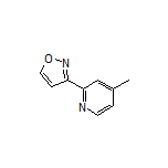 3-(4-Methylpyridin-2-yl)isoxazole